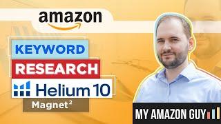 How to do Amazon FBA Product Title Keyword Research with Helium 10 Magnet