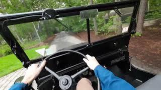 1948 Willys Jeep Sunday Drive - POV ASMR