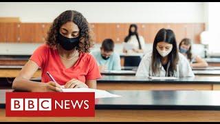 Boris Johnson defends plans for teachers to decide exam grades - BBC News