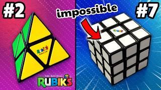 Level 1 to 10 Rubik’s Cubes! (Last one is IMPOSSIBLE)