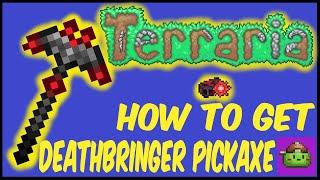 How To Get Deathbringer Pickaxe In Terraria | Terraria 1.4.4.9