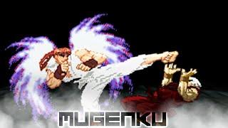 Angel Ryu vs Kai Sensei Ken. Street Fighter MUGEN