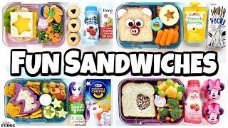 FUN and EASY SANDWICHES! School LUNCH IDEAS  Bunches of Lunches