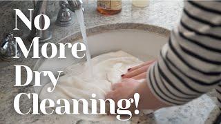 How to Hand Wash Delicate Knitwear at Home: EASY and No Dry Cleaning!