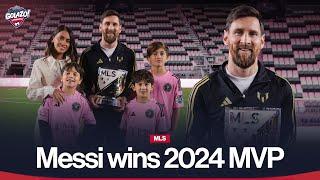 Lionel Messi named 2024 Major League Soccer MVP | Morning Footy | CBS Sports Golazo America