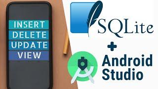 SQLite Database Tutorial Android Studio | Insert, Delete, Update and View Data in SQLite Database
