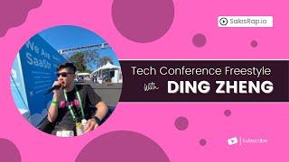 Freestyle rapping at tech conference (The Sales Rapper x Dooly @ SaaStr 2021)