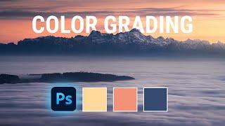 How I COLOR GRADE a Sunset Photo in Photoshop