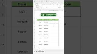 How to create barcodes in Excel.#excel  #spreadsheets #accounting #workhacks #corporate #exceltricks