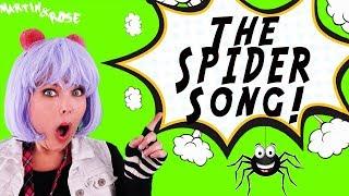 The Spider Song |  Cute Spider Preschool Movement Learning Songs