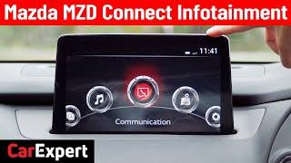 2020 Mazda MZD-Connect infotainment expert review, Apple CarPlay + Android Auto | 4K