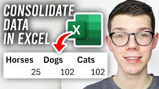 How To Consolidate Data In Excel (Consolidate Function) - Full Guide