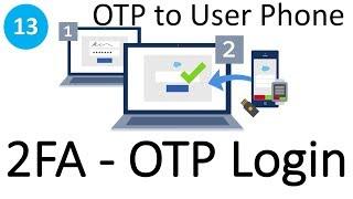 2FA - OTP Login in Laravel | Send SMS with real OTP #2