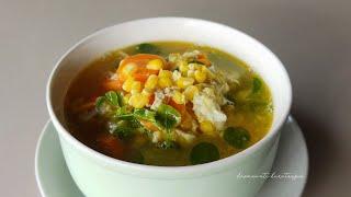 Resep Sayur SoP Jagung Telur