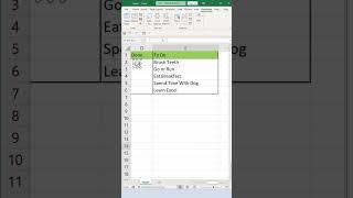 Simple To Do List #shorts