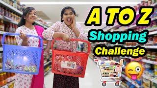 Buying Everything in ALPHABETICAL ORDER  || Craziest A-Z Shopping Challenge || Ammu Times ||