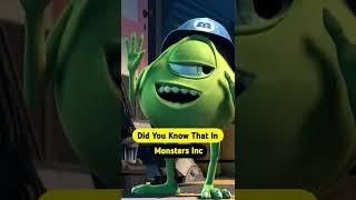 Did You Know That In Monsters Inc