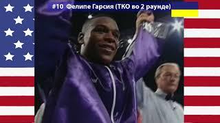 Все нокауты Флойда Мейвезера за карьеру    All Floyd Mayweather knockouts