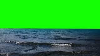 4K Green Screen Free - LAKE WAVES