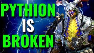 PYTHION is SO BROKEN in THESE 2 BUILDS!