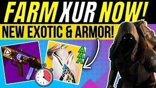 Do This XUR EXOTIC Farm ASAP! New GLITCH, Weapon Catalysts, Strange Coins Inventory Jun 21 Destiny 2