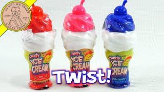 Candy Ice Cream Twist-N-Lik Ice Cream Cone Gooey Candy Dispenser