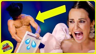 NAKED PAINTER?! Most SHOCKING Funny Audition Ever!