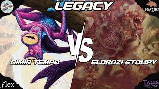 Dimir Tempo VS Eldrazi Stompy [MTG Legacy]