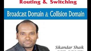 Broadcast Domain & Collision Domain - Video By Sikandar Shaik || Dual CCIE (RS/SP) # 35012