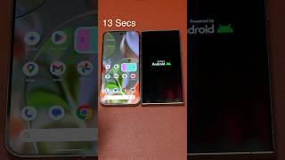 Google Pixel 9 Pro XL Vs Samsung Galaxy S24 Ultra Boot Test #shorts