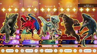godzilla vs spider-rex vs lego jurassic world vs kingkong vs mosasaurus #167