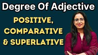 Degree Of Adjective || Basic English Grammar || English With Rani Ma'am