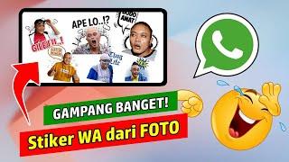 Cara Membuat Stiker WA dari Foto Sendiri, Gampang Banget!