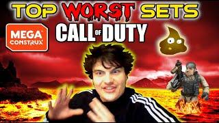 TOP 5 Worst Mega Construx COD Sets Ever!