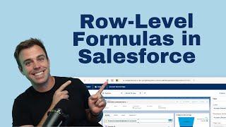 How to Use Row Level Formulas in Salesforce Reports