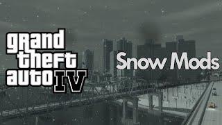 GTA IV Mods - Snow in Liberty City
