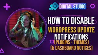 How To Disable Plugin Update Notification in WordPress