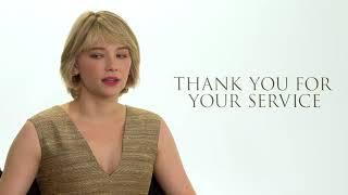 Thank You for Your Service Interview Haley Bennett 2