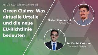 Green Claims: Was aktuelle Urteile und die neue EU-Richtlinie bedeuten