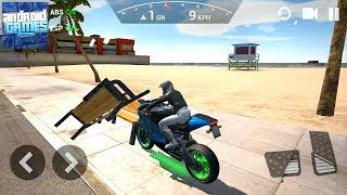 Ultimate Motorcycle Simulator #4 Cobalt Blue Sportbike - Android Gameplay FHD