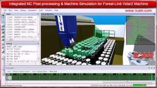 ICAM Technologies- NC Post-processing, CNC Machine Simulation, G-code simulation emulation