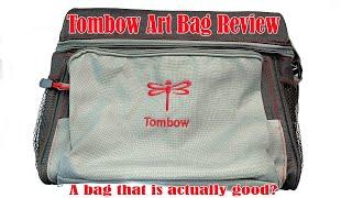 Tombow Storage Tote Bag Review! How Much Art Stuff Will Fit?