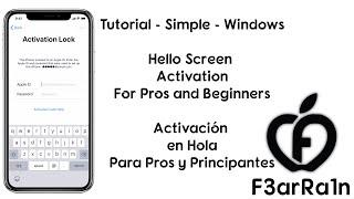 Unlock/Desbloquear iPhone & iPad - Hello/Hola - F3arRa1n 2025 - CURSO COMPLETO/FULL COURSE