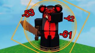 Fortuna Kit does INF damage with this glitch.... (Roblox Bedwars)