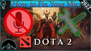 Dota 2 How to Fix your Mic