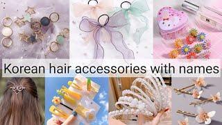 Korean hair accessories with names||THE TRENDY GIRL