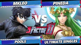 S Factor 11 - MkLeo (Joker, Pyra Mythra) Vs. Pineda (Palutena) Smash Ultimate - SSBU