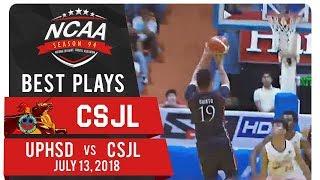 NCAA 94 MB: Bong Quinto beats the buzzer with patented fadeaway! | CSJL | Best Plays