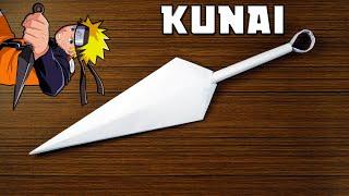 How To Make A Paper Kunai - NINJA ORIGAMI (Making KUNAI From Paper at Home)