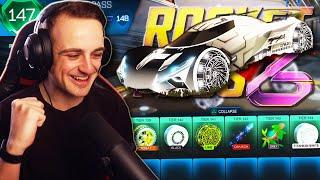 PAINTED & SPECIAL EDITION ITEMS ONLY! | Buying New Rocket Pass 6 Tiers in Rocket League!